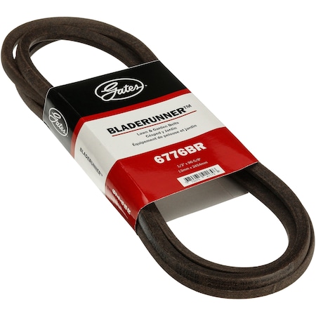 Gates 6776BR Classical V-Belt, 96.48 in Outside Length, 1/2 in Top Width, 9 millimeters Thickness 6776BR